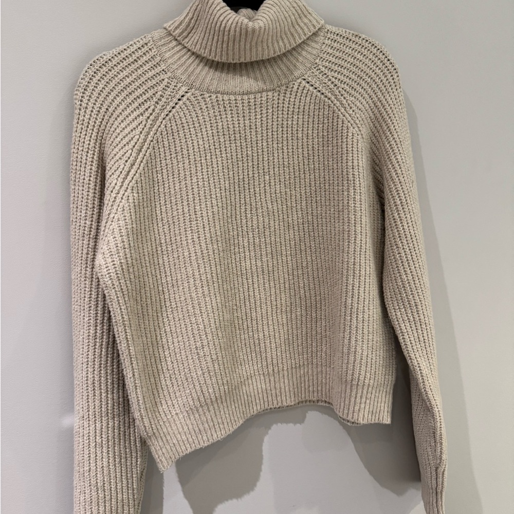 Cozy Cream Turtleneck Sweater